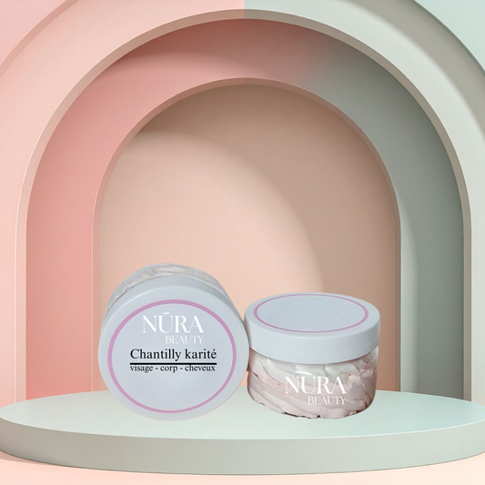 Chantilly karité vanille fraise