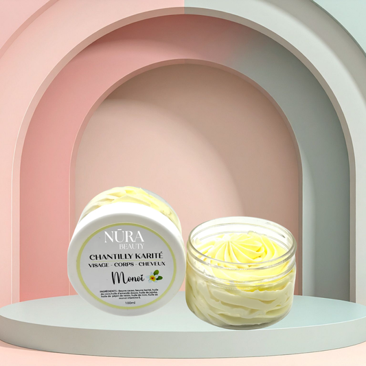 Chantilly karité fraise